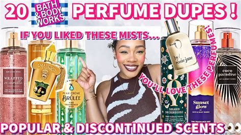 bath and body work perfume dupes|bbw dupes.